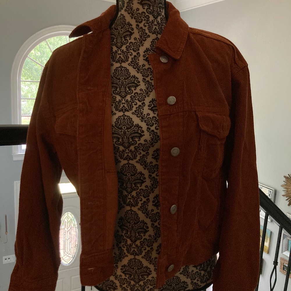 Topshop corduroy bomber jacket